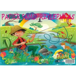 Zeszyt papierów kolor A4 samoprzylepnych 8 kartek